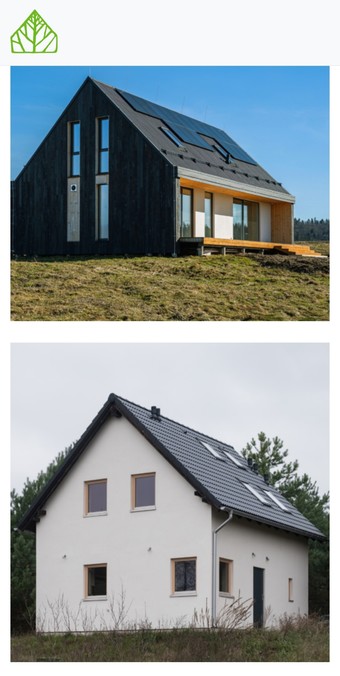 Example sfh built with straw panels