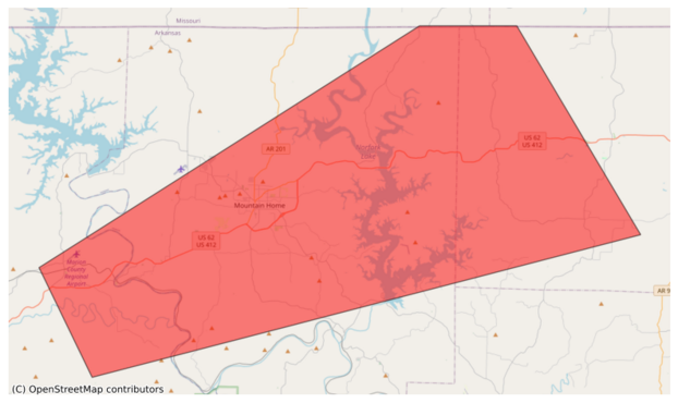 Tornado Warning - Howell, #MO; #Ozark, #MO - NWS Little Rock AR