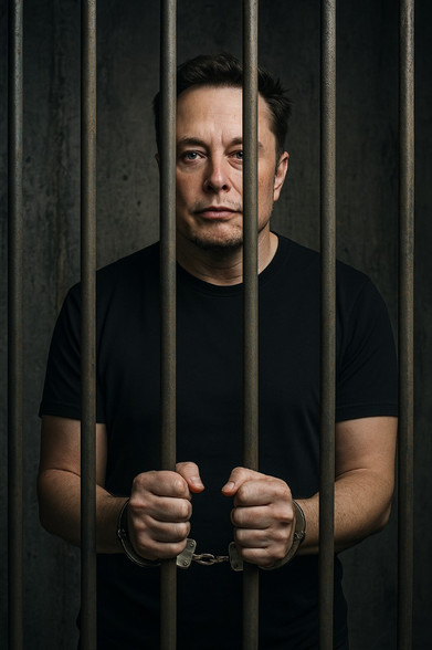 #Elon #Musk in #Jail hopefully for Breaking the Law in Wisconsin