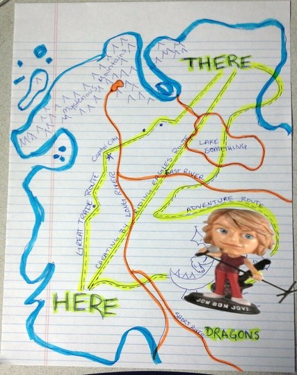 A #Map from #Here to #There... #IT's #AnAdventure...