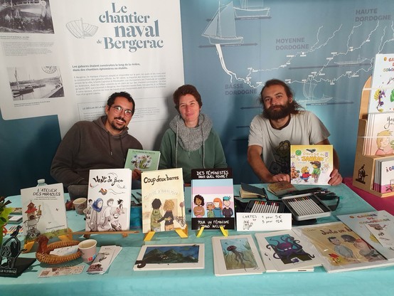 Le duo de l'édition les 3 canards et GRA alias David Engelibert
