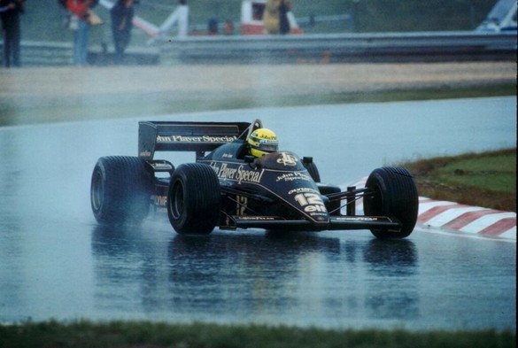 Legendary Lotus 97T returns to celebrate Ayrton Senna’s first F1 victory
