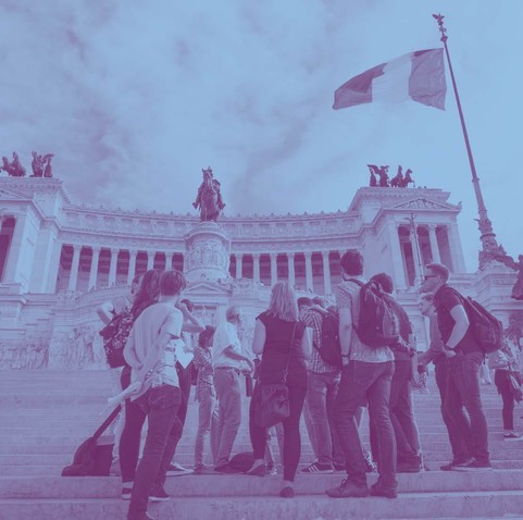 Vittoriano auf der Piazza Venezia in Rom