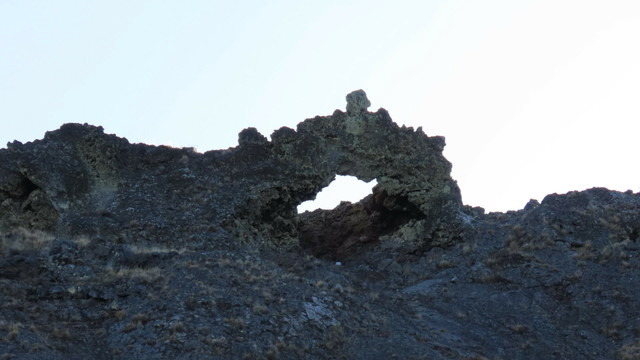 Das Auge des Vulkan