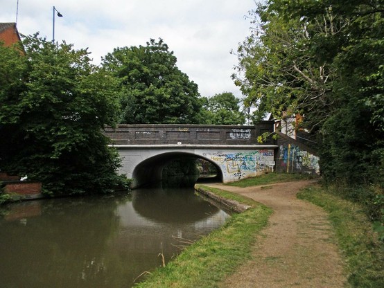 A photo titled "Coventry Canal (Main Line): Hawkesbury to Fazeley", taken near Bridge 19, Wharf Inn Bridge by amandabhslater on Flickr.