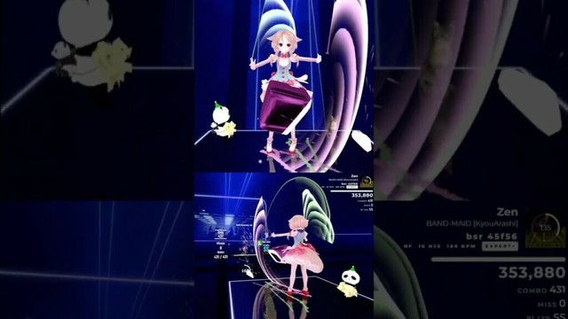 Zen / BAND-MAID アニメ 全修。 OP. #beatsaber shorts_1