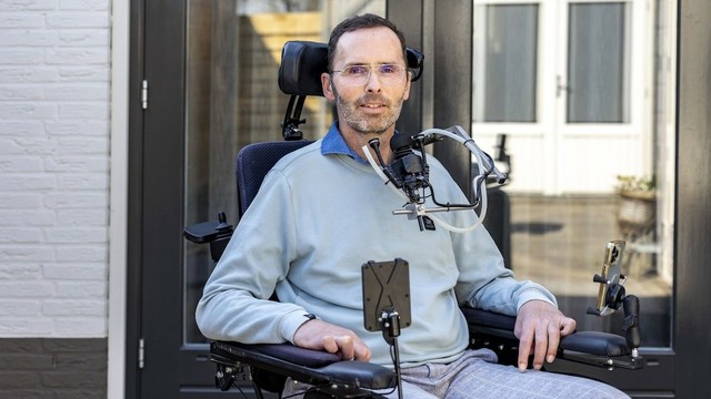 Twee jaar geleden fietste hij nog door de bossen, nu kan Albert niets meer: 'Mensen kijken anders naar je'