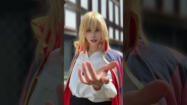 ハウルの動く城 コスプレ💍 #cosplay #howlsmovingcastle #コスプレイヤー