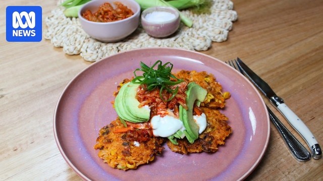 This crispy, 'funky’ fritter is a breeze to whip up — and makes great use of leftover rice