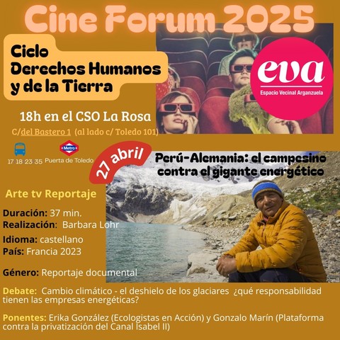Perú Alemania: el campesino contra el gigante energético