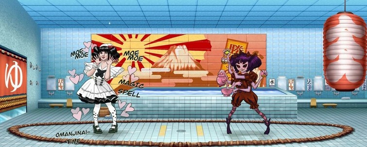Improbable Street Fighter, Miku Kobato (Band Maid founder) vs Muffet from Undertale