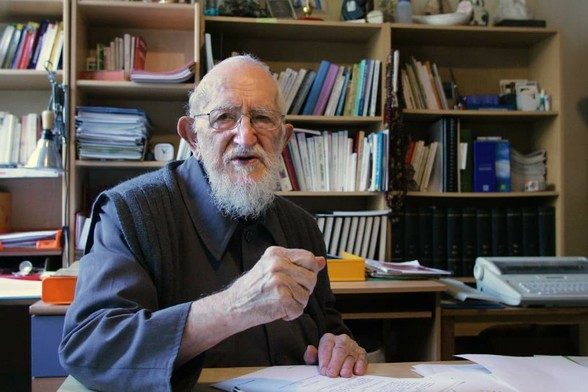 L'abbé Pierre. © MEIGNEUX/SIPA