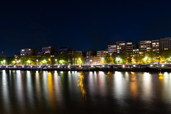 Liège by night.
