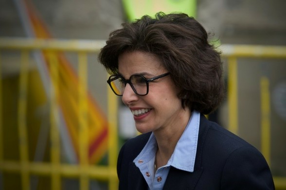La ministre de la Culture Rachida Dati à Bourges le 16 avril 2025 (GUILLAUME SOUVANT)
