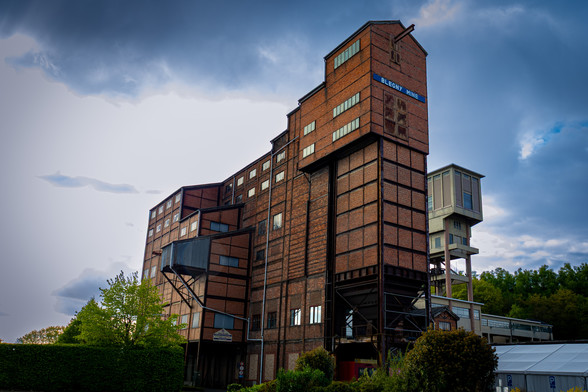 Coal mine in blegny.