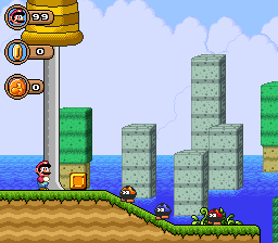 A set of Biddybuds in a Mario game mod