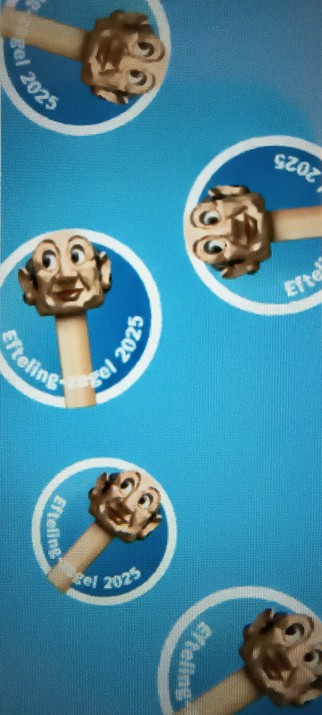 Spaarzegels van de efteling.