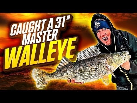 31” Master Walleye Ice Fishing Saskatchewan