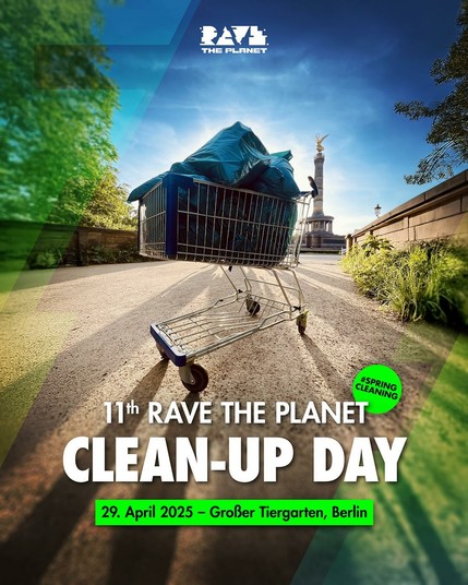 💚 Ravers care!

This isn’t just about picking up trash – it’s about giving back to the place we rave. 🎶💚🫶

We clean, we connect, we vibe.
With beats, good energy & like-minde ravers by your side – let’s make Tiergarten shine again!🌳✨

📅 Tuesday, April 29 ⏰ 4–7 PM
📍 Meeting point: Siegessäule, Berlin
(Use the tunnels for safe crossing!)

We provide gloves, bags, snacks & more – you bring comfy shoes, good vibes & maybe a boombox 🎶

FYI: April 29 is the International Dance Day – what better way to celebrate than making space for future raves together? Because #OurFutureIsNow. 💪

Bring your friends, tag your crew, share the love, and join the mission:

𝙏𝙀𝘾𝙃𝙉𝙊 𝙄𝙎 𝘾𝙊𝙈𝙈𝙐𝙉𝙄𝙏𝙔.