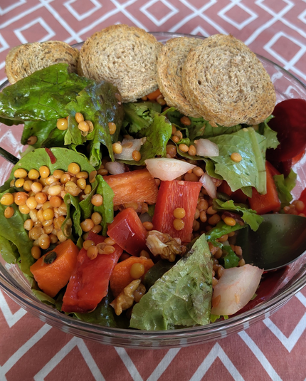 Ensalada de lentejas