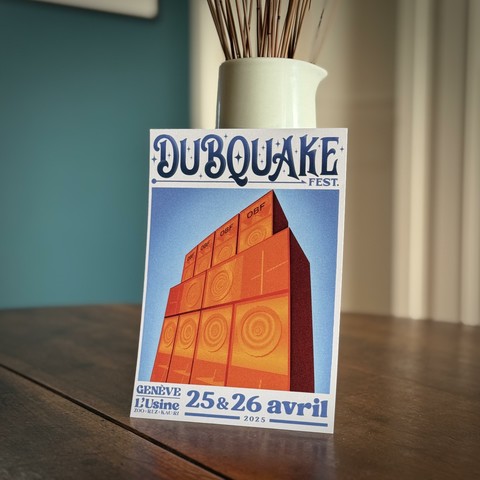 DubQuake Festival 2025 poster