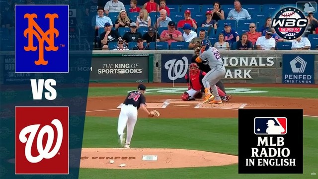 🔴ライブ：ニューヨークメッツ対ワシントンナショナルズ⚾メジャーリーグベースボールライブ
