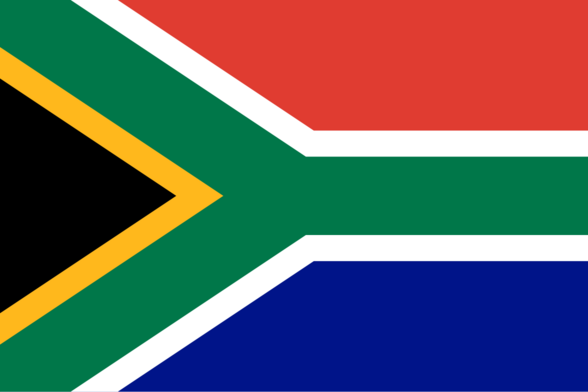 Flag of South Africa. Credit: Government of South Africa.