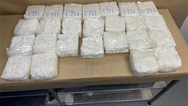 Auckland Airport Customs staff seize $34 million of methamphetamine within 12 hours