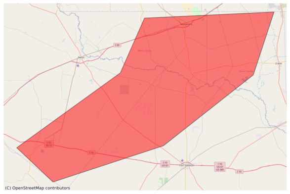 Dust Storm Warning - Benton, #MN; #Sherburne, #MN; #Stearns, #MN; #Wright, #MN - NWS Midland/Odessa TX