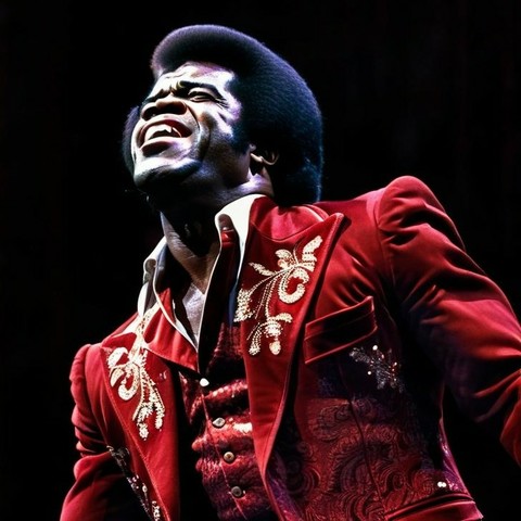 Soul music art: James Brown