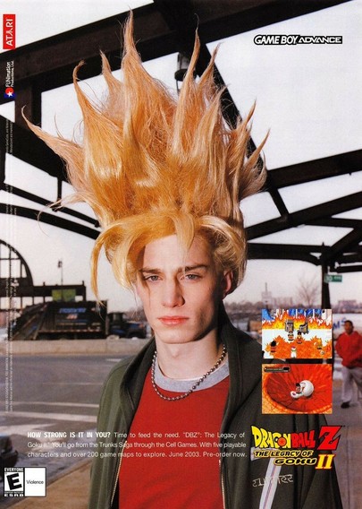 Dragon Ball Z: The Legacy of Goku ll Magazine Ad (2003)