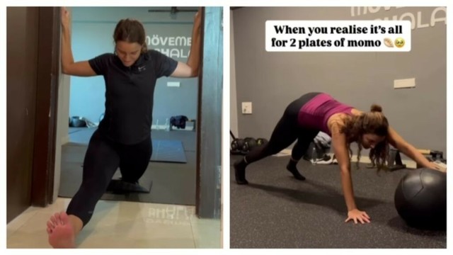 Triptii Dimri shows just how much you have to sweat in the gym to burn off ‘two plate momos’ | Health