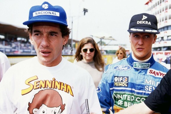 People don't realise camaraderie between Senna and Schumacher