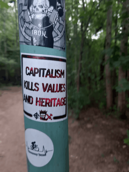 Ehi, i fascisti della croce celtica ora contro il capitalismo? Di cosa si tratta?