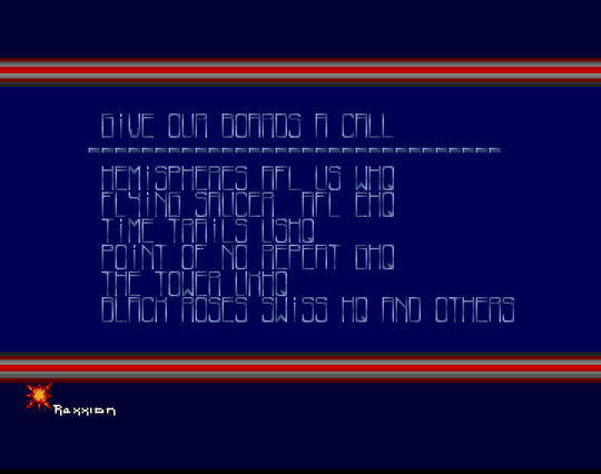 Screenshot of "Pinball Magic" - Crack: Alpha Flight (AFL) - Published by Loriciel on Commodore Amiga (1989)