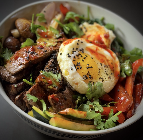 Bibimbap Korean Rice Bowl