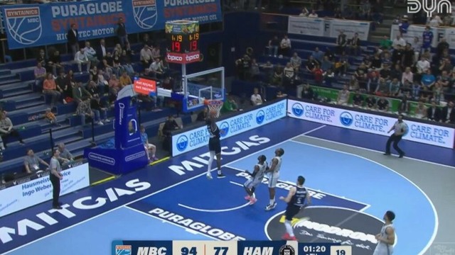 Video-Highlights: SYNTAINICS MBC - Veolia Towers Hamburg - Basketball-Bundesliga - Video