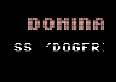 Screenshot of "Escape from the Planet of the Robot Monsters" - Crack: Dominators - Trainer: +6 - Published by Domark-Tengen on Commodore 64 (1990)