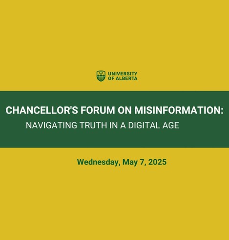 Chancellor's Forum on Misinformation, Wednesday May 7, 2025