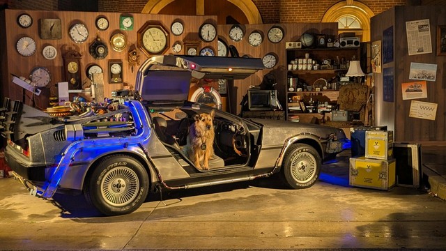 Delorean and Einstein