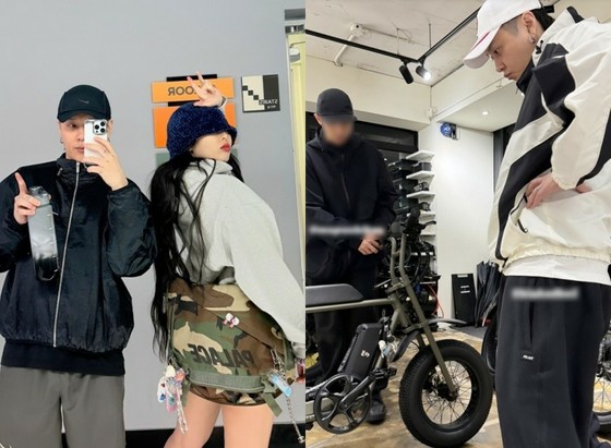 ヒョナ＆ヨン・ジュンヒョン　アツアツ新婚デート公開