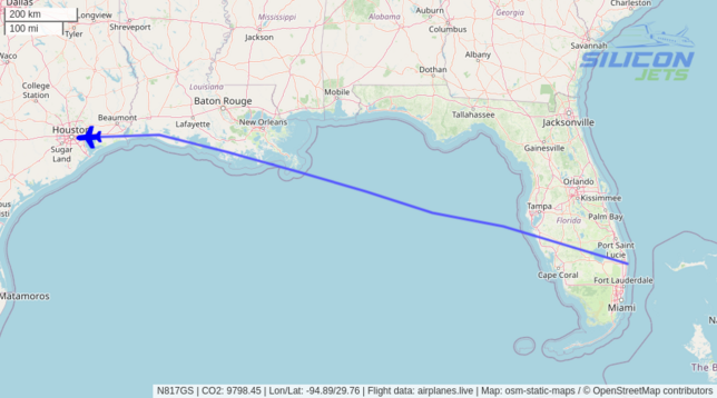N817GS since Mon May 05 2025 17:41:15 GMT+0000 (Coordinated Universal Time)