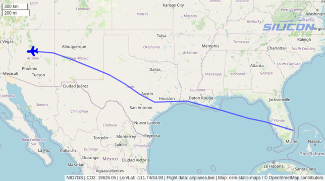 N817GS since Mon May 05 2025 17:41:15 GMT+0000 (Coordinated Universal Time)