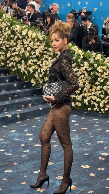 Lisa | Just made her Met Gala debut in Louis Vuitton | IG May 2025