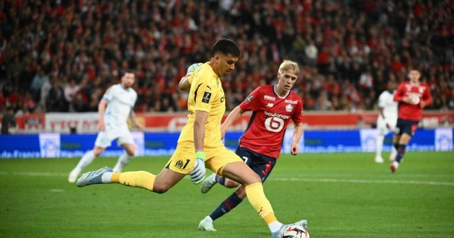 en vidéo, la bourde de Géronimo Rulli qui prive l’OM de victoire à Lille