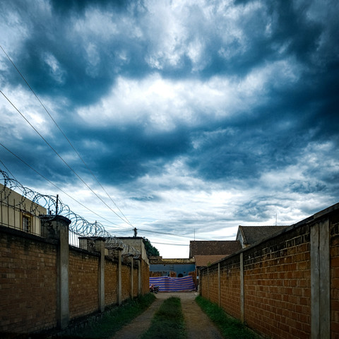 Une ruelle d'Antsirabe, fin de journée. Je n'ai pas retenu le nom du quartier.