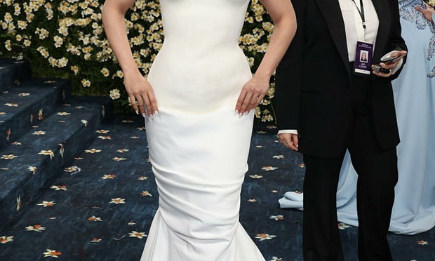 Rosalía en la gala Met 2025. (WireImage)