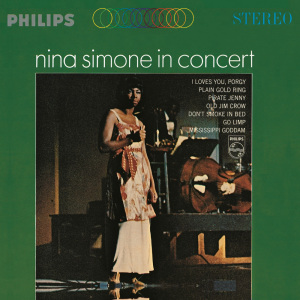 Album cover for Nina Simone in Concert