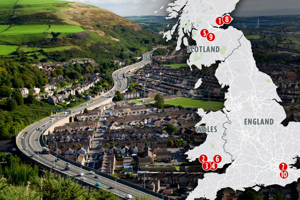 Britain’s cheapest cities to live in revealed - from historic towns in stunning countryside to London commuter spot