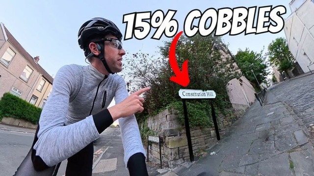 Cycling a 15% Cobbled Climb to test the NEW Insta360 X5 - Constitution Hill, Swansea